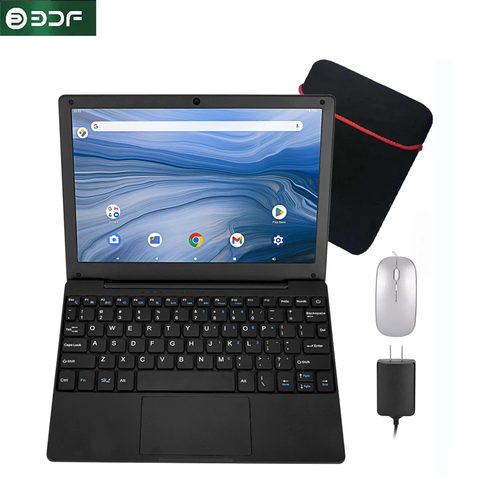 10.3 Inch Laptop Android 12.0 Computer Quad Core 2G RAM+64GB ROM Mini Laptop Computer A133 CPU Computer Wi-Fi USB