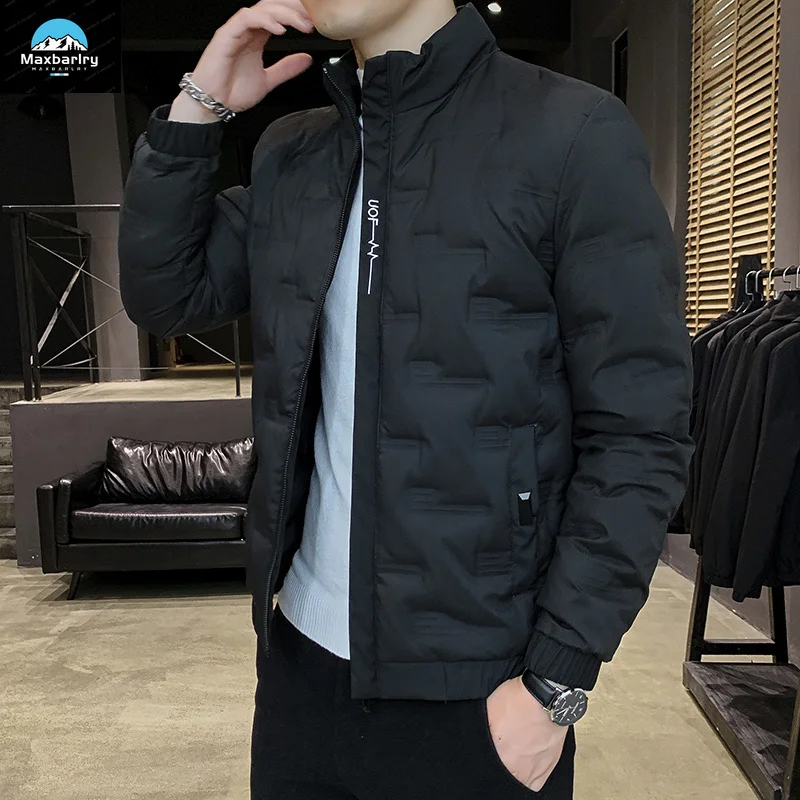 Lightweight Down Jacket Men's Luxury Winter Windproof Drill-proof Velvet Warm Hooded Coat Men's 80% Duck Down Cold-proof Jacket