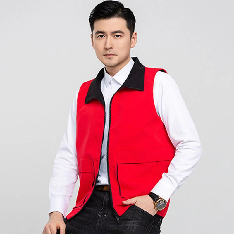 

Jackets Man Vest Men's Summer Hunting Clothing Free Shipping Zip Denim Sleeveless Jacket Coat Monclair Padding Motorcyclist Work