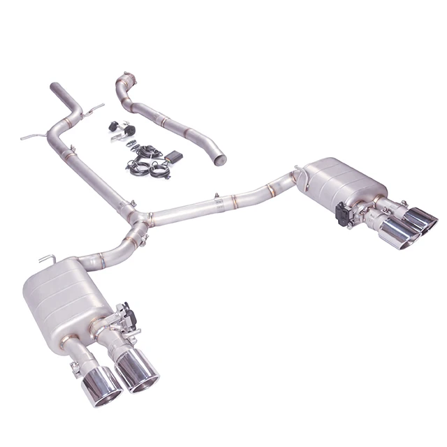 

Equipment Smart Library 304 Stainless Steel Catback Exhaust For A4A5 B8 2.0T 2017-2022 Car Exhaust System Exhaust Pipe