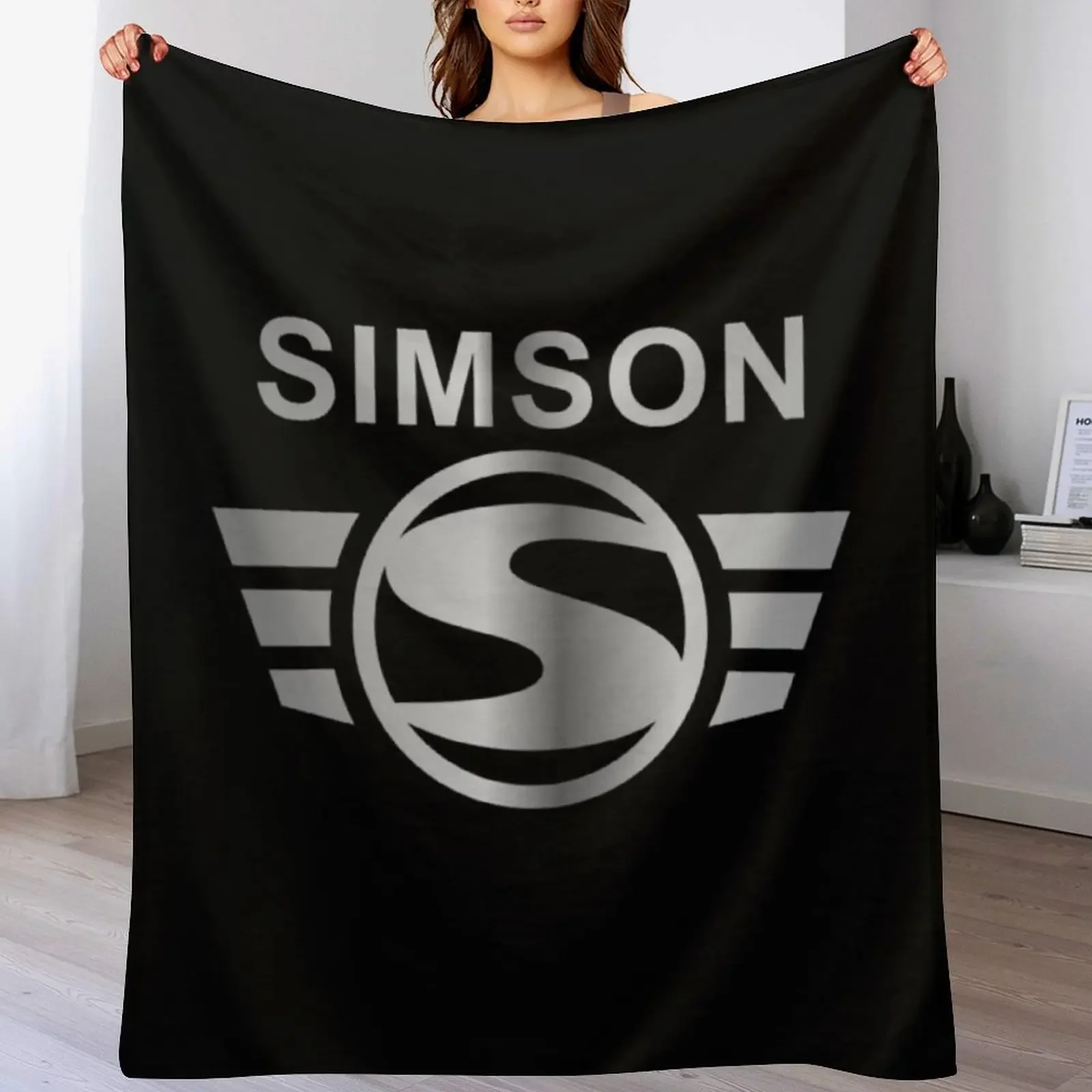 

Vintage Simson Throw Blanket Soft Breathable Blanket for Night Sleeping