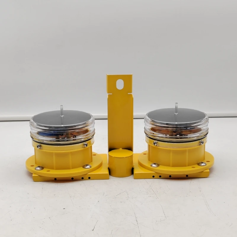 High voltage line anti-collision warning lamp for communication line anti-collision warning