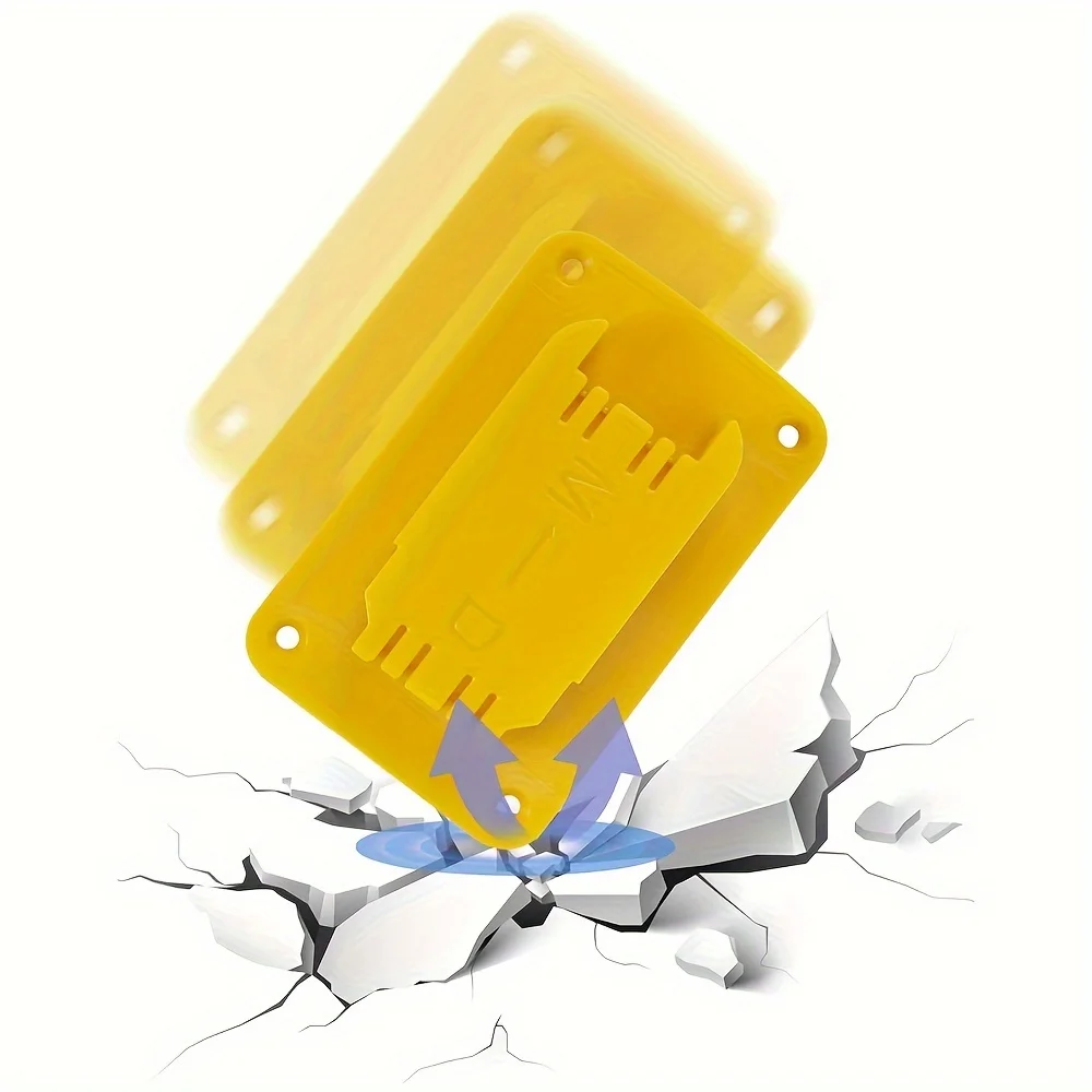 NEW 5Pcs Tool Holder Dock Wall Mount Storage Rack For Dewalt 14.4V/18V/20V For Milwaukee 18V Fixing Devices Drill Tools Holder