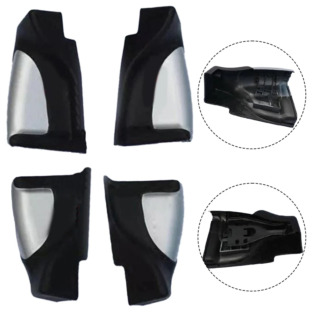 Foot Pedal Side Step Bar Tread Protector Cover For Isuzu For D-MAX Pickup Truck Exterior Running Board Accessories Black ABS