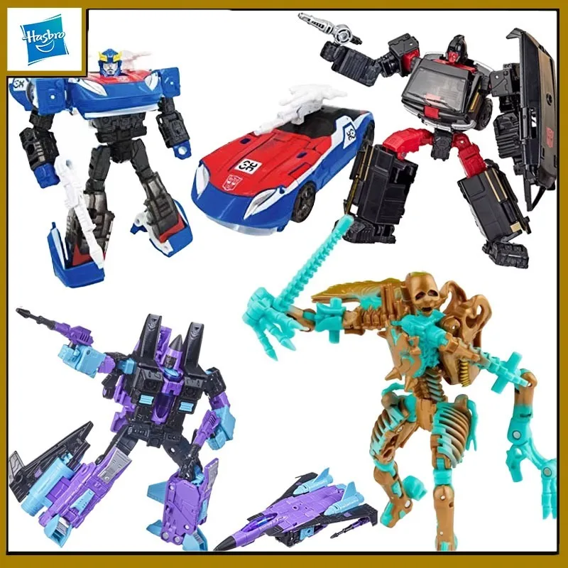

Hasbro Original Transformers Anime Figure Black Iron Guard Variant Keel Equipment Action Figure Toys for Boys Girls Kids Gift
