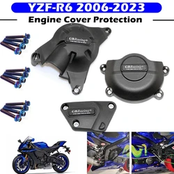 Cubierta protectora para motor de motocicletas, funda GB Racing para YAMAHA R6 2006-2024, cubiertas para motor GBRacing