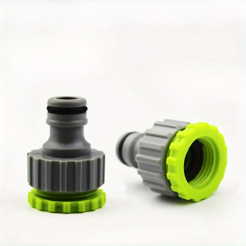 5pcs Factory Direct Dealership ABS Green Plastic Standard Interface 4 Split Water Faucet Connector