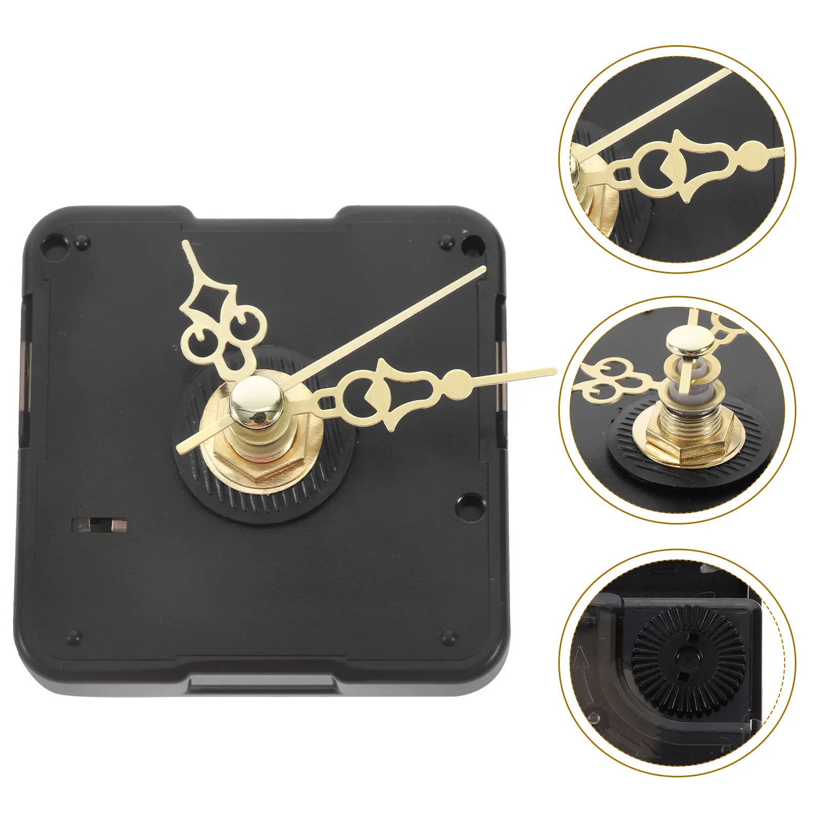 1Set DIY Stable Clock Movement Plastic Material Replacement Mechanism Repair Parts Accurate Wall Clock Core Kit