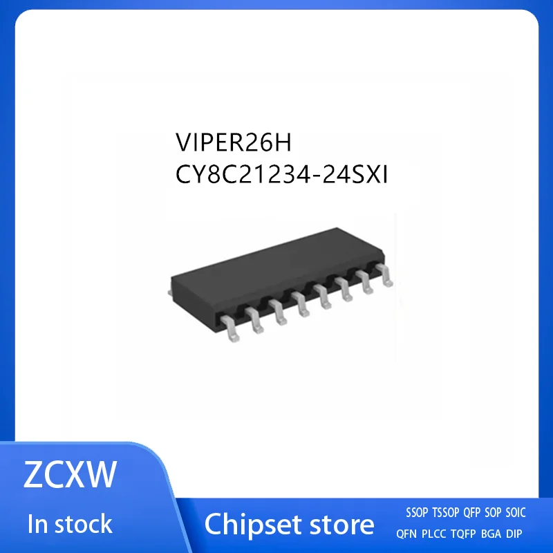 5Pcs/Lot   VIPER26H VIPER26L VIPER26 CY8C21234-24SXI CY8C21234 SOP16