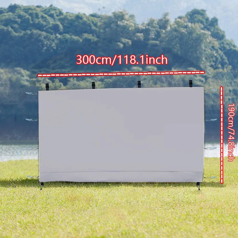 Canopy Sunwall Sidewall for 10x10ft Gazebos, Khaki