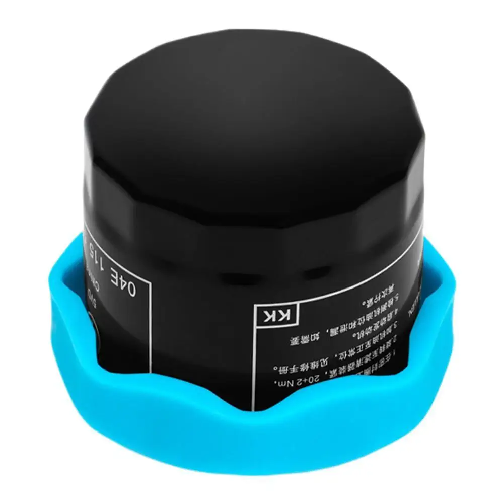 Oil Filter Magnetizer Band Heat Resistant Silicone Magnetic Strip For Car Oil Filter Capture Metal Debris Engine Protection