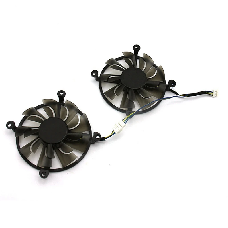 1 Pair Plastic Cooling Fan For ZOTAC P106-100 6GB ZT-M10600A-10B Cooler Fan Repair Parts Computing Card