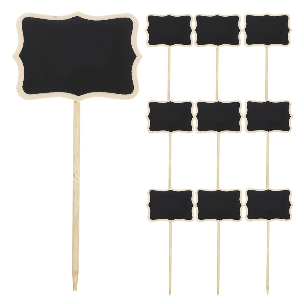 20 Stuks Mini Krijtbord Borden Kleine Schoolbord Voedsel Etiketten Party Buffet Prikborden Craft Display Levert Grote Krijtbord