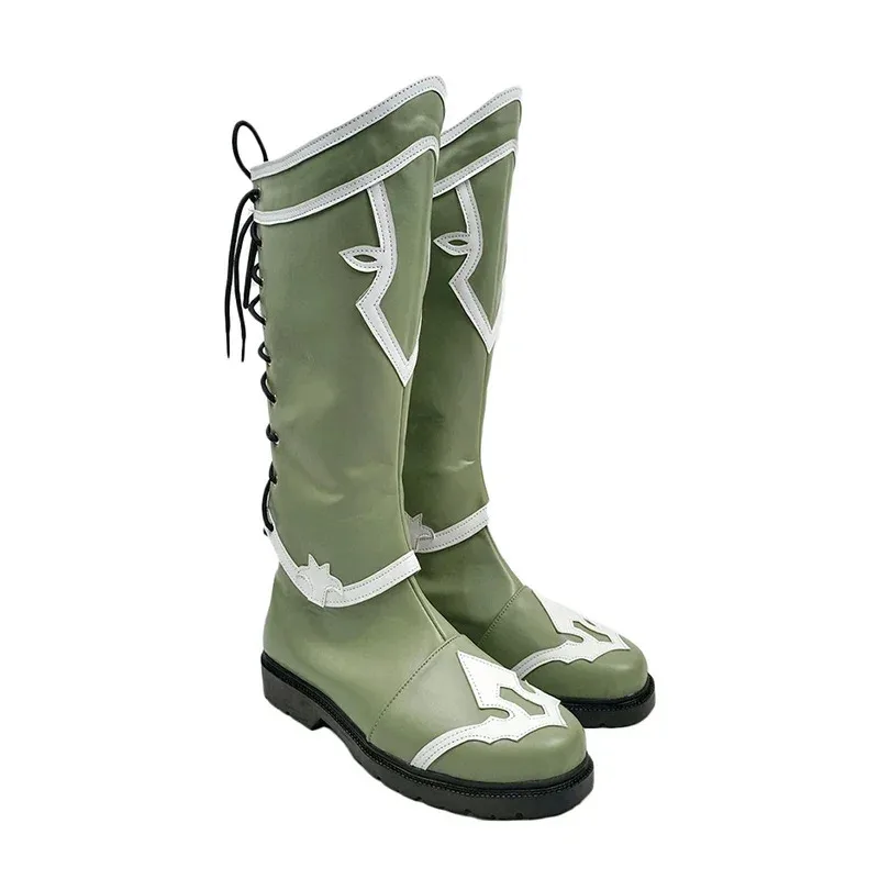 

Обувь RealCos White Mage Final Fantasy XIV FF14 2025 года, женские ботинки для Хэллоуина для девочек, индивидуальный заказ