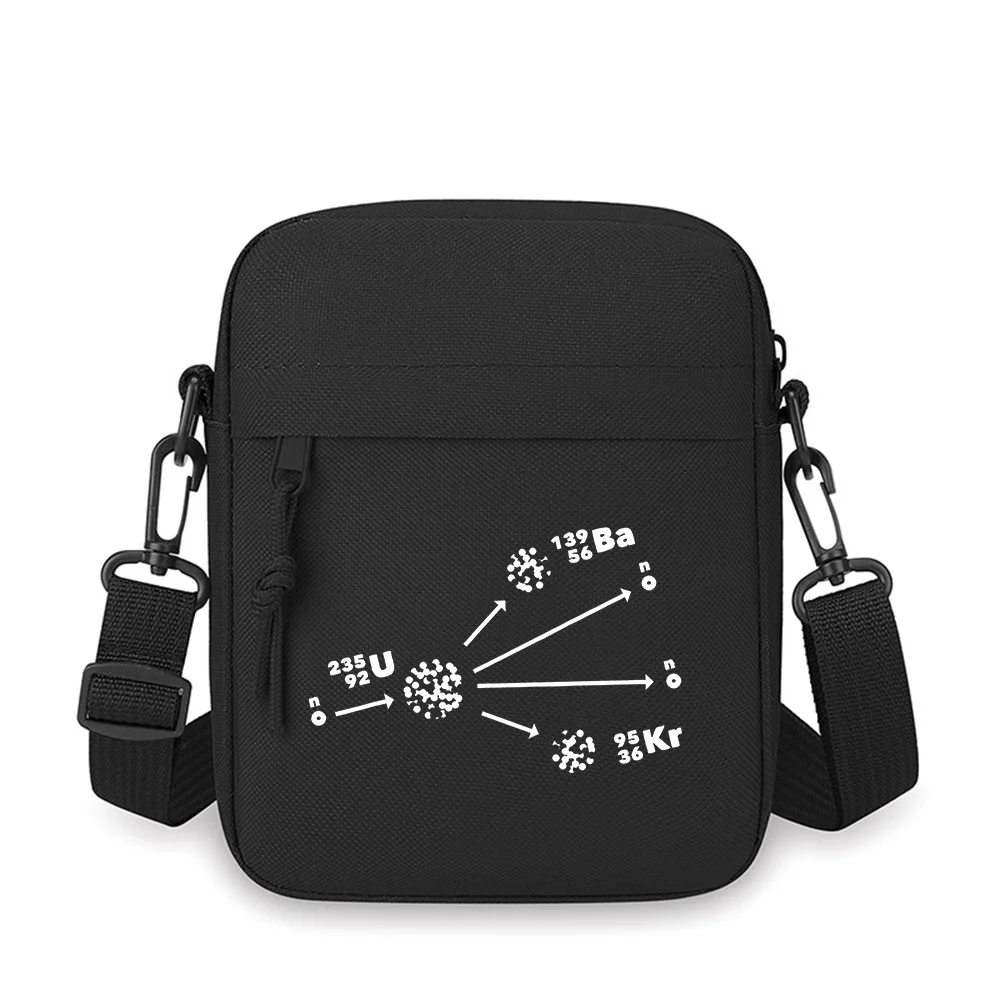 

Nuclear fission diagram,isotopes,neutrons released. Men Crossbody Bag Single Shoulder Women Cartoon Anime Film Printing Design U