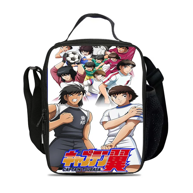 Captain Tsubasa Ice Bag Lunch Bag Versatile  Large Capacity Strong Performance Best Gift for Boy Girl School Birthday