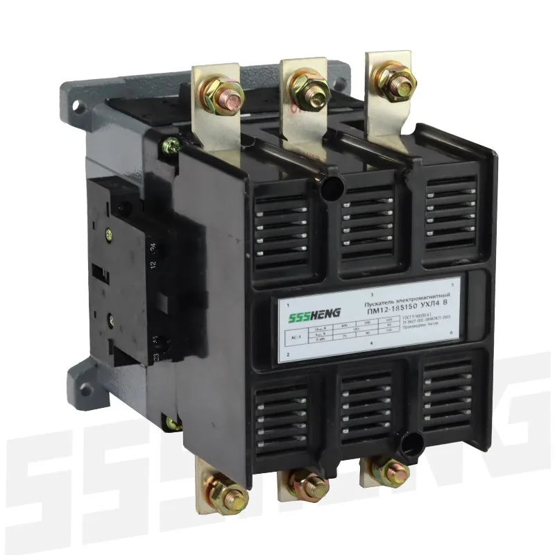 PM12 Contactor 180A 3-phase 2NO2NC PM12-180150 Ac Contactor Electromagnetic Starter