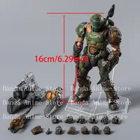In stock Figma SP-140 Doom Slayer Action Figure Figurine Collectible Model Doll Toy Gifts