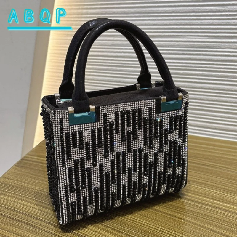 

Dinner Party Women's Bag Luxury Brand Diamond-encrusted Shiny Women's Handbag Pearl Style Fashion Women's Handbag High Quality