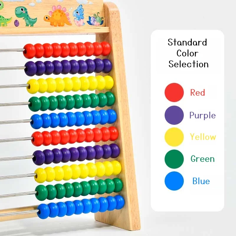 Abacus Learning Toy: Counting and Recognizing Numbers Through Bead Manipulation—An Ultra-Educational Way for Kids to Learn Math