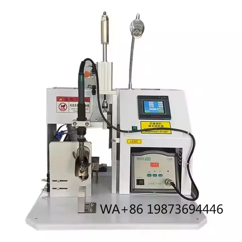 

Socket and Wire Semi-automatic Soldering Machine Socket and Wire Semi-automatic Soldering Machine