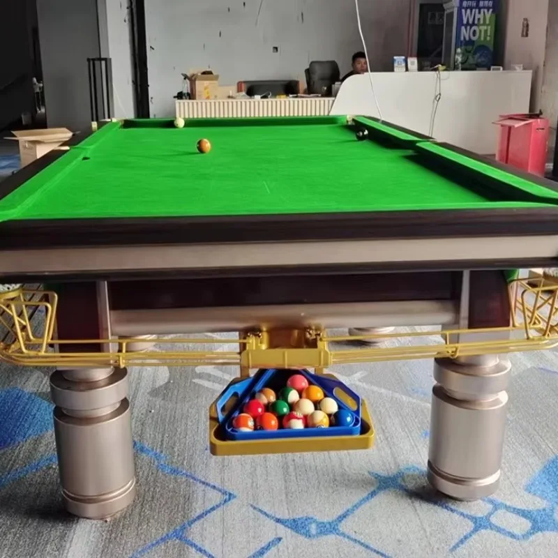 

Роскошный высококачественный 9f 10ft 12ft стандартный размер бильярдный стол для снукера на продажу