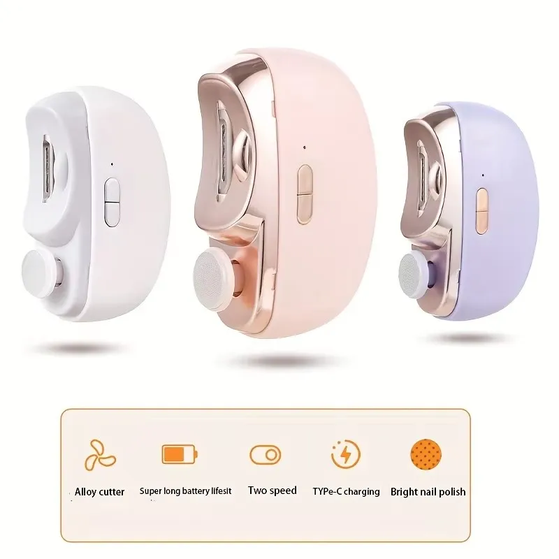 

1pc Multifunctional Nail Clipper with Dual Adjustment - Shine & Trim Your Nails Effortlessly Premium Quality