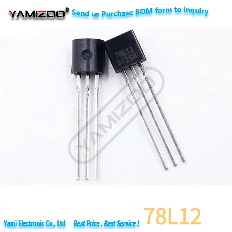 50PCS 78L05 TO92 TO-92 L78L05 78L06 78L08 78L09 78L12 78L15 79L05 79L12 79L15 LM317LZ LM317 – Detail 2