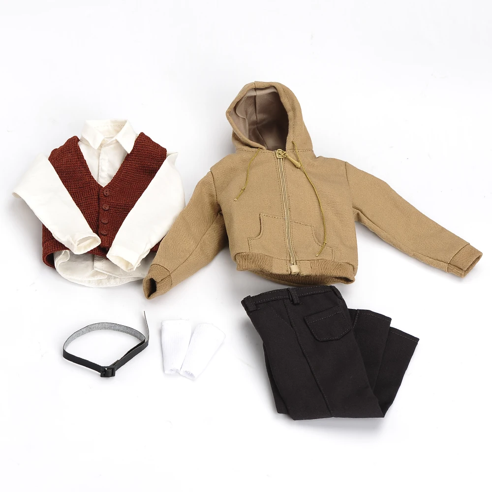 

CUKE TOYS MA-004 1/6 Scale Casual Coat Shirt Pants Set Clown Arthur Fleck Clothes Accessory Model Fit 12" HT Figure Body Dolls