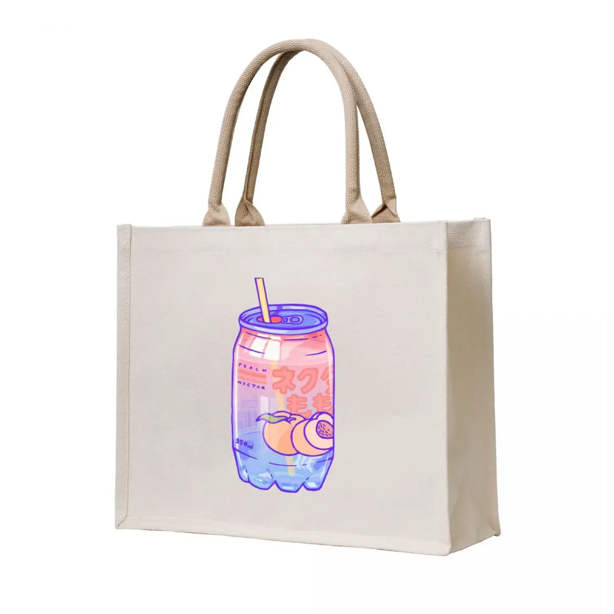 

Peach Bubbles Tote Bag Canvas stote bag large size bags bag luxury women free delivery bags
