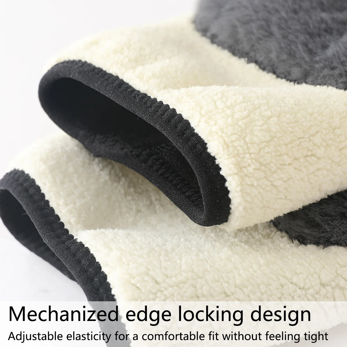 Women's Winter Thermal Knee Pad 1 Pair Non-Slip Elastic Cold Leg Warm Wool Knee Support Protector Sport Brace for Cold Weather