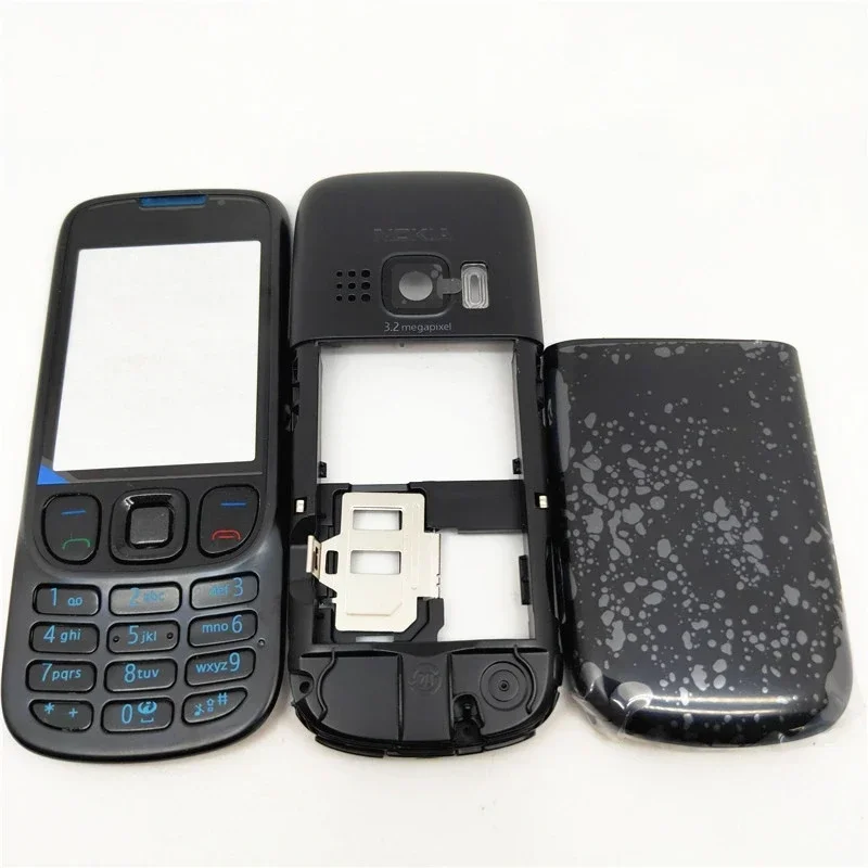 

Полный чехол для телефона, английская клавиатура для Nokia 6303c 6303 6303i
