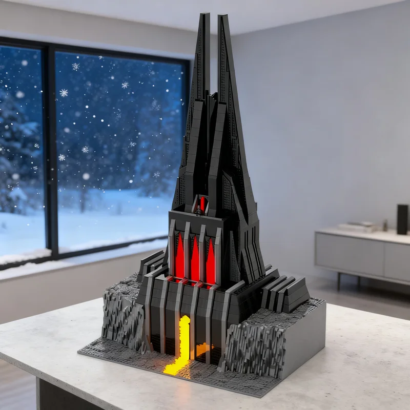 

10166pcs MOC Ultimate Lord Vader S Castle Star Battle Model Building Blocks Toy Gift Creative Display Collectible Desk Premium