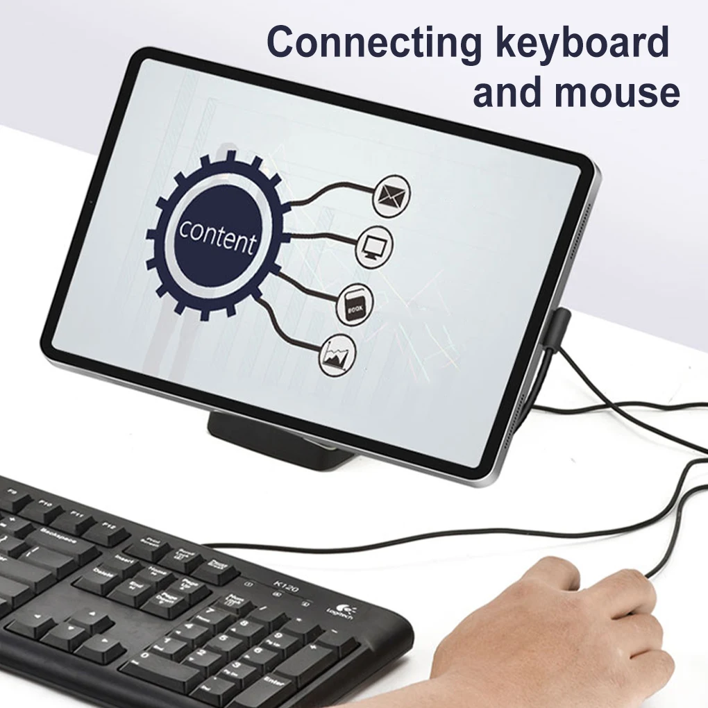 Type-C Hub Docking Station USB Charger Memory Card Adapter Projector