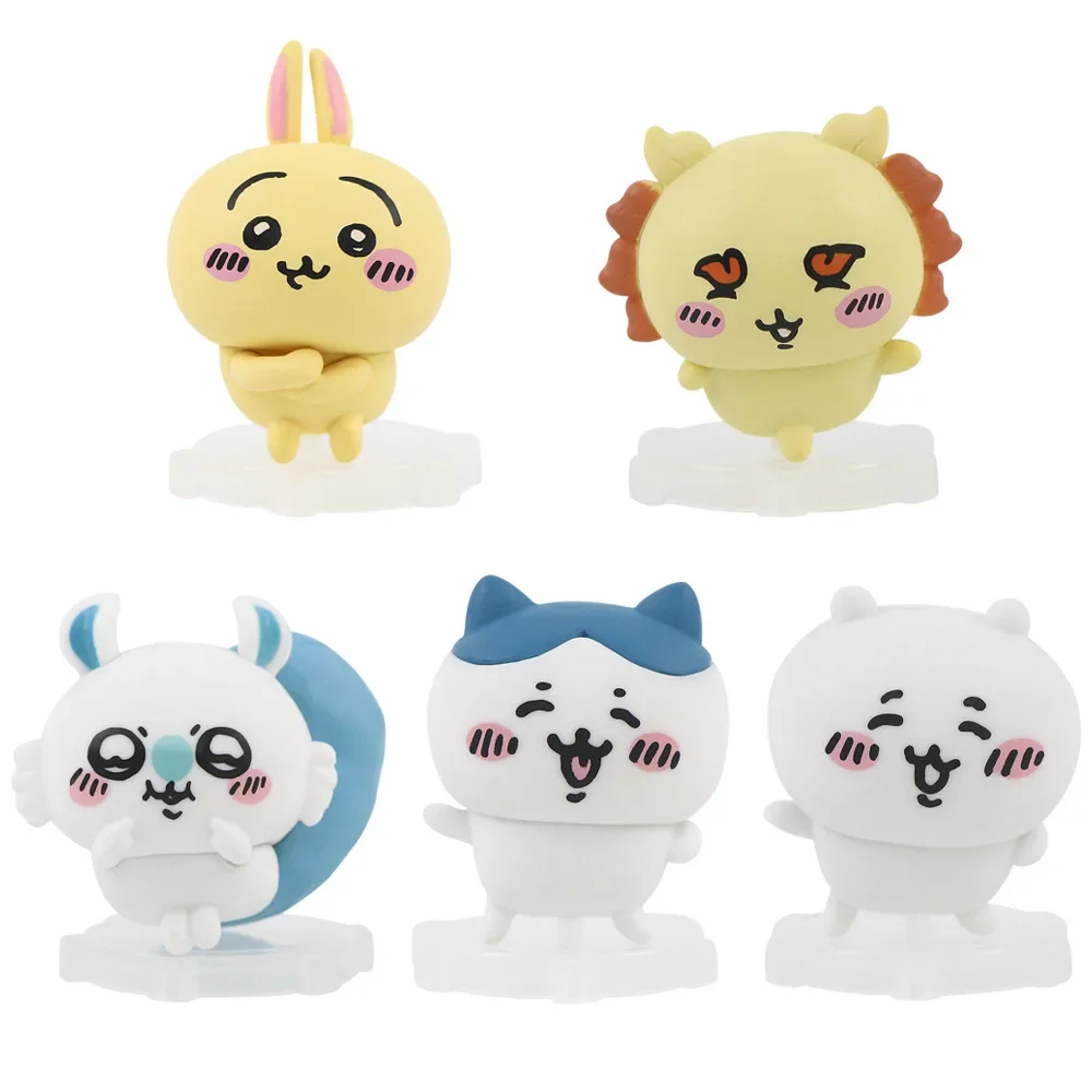 

5Pcs Set Anime Figure Cartoon Figure Toys Model Doll Decorative Ornament Children Christmas Gift
