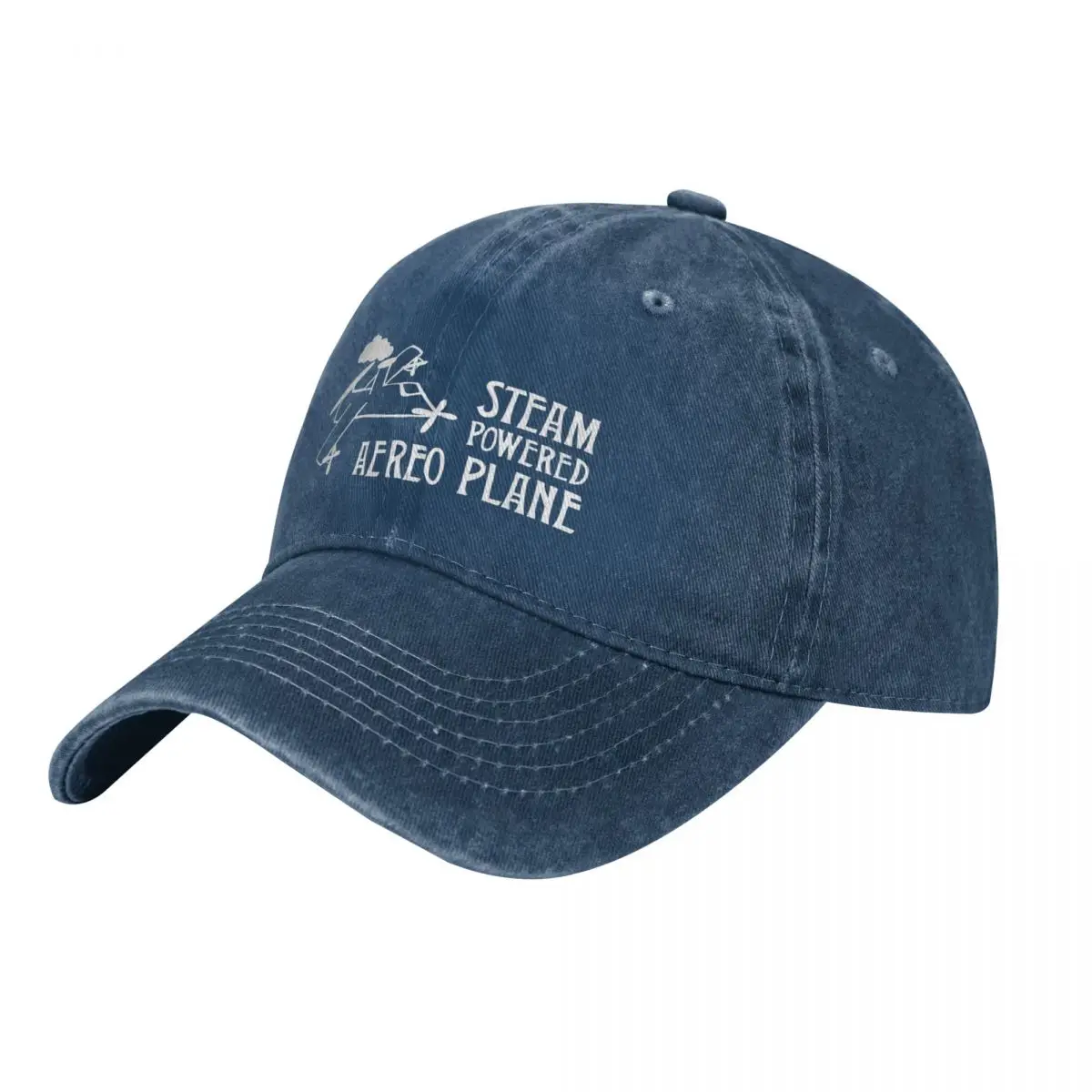 Steam Powered Aereo Plane (Hat) Baseball Cap New Hat Horse Hat Military Cap Man Men Caps Women's