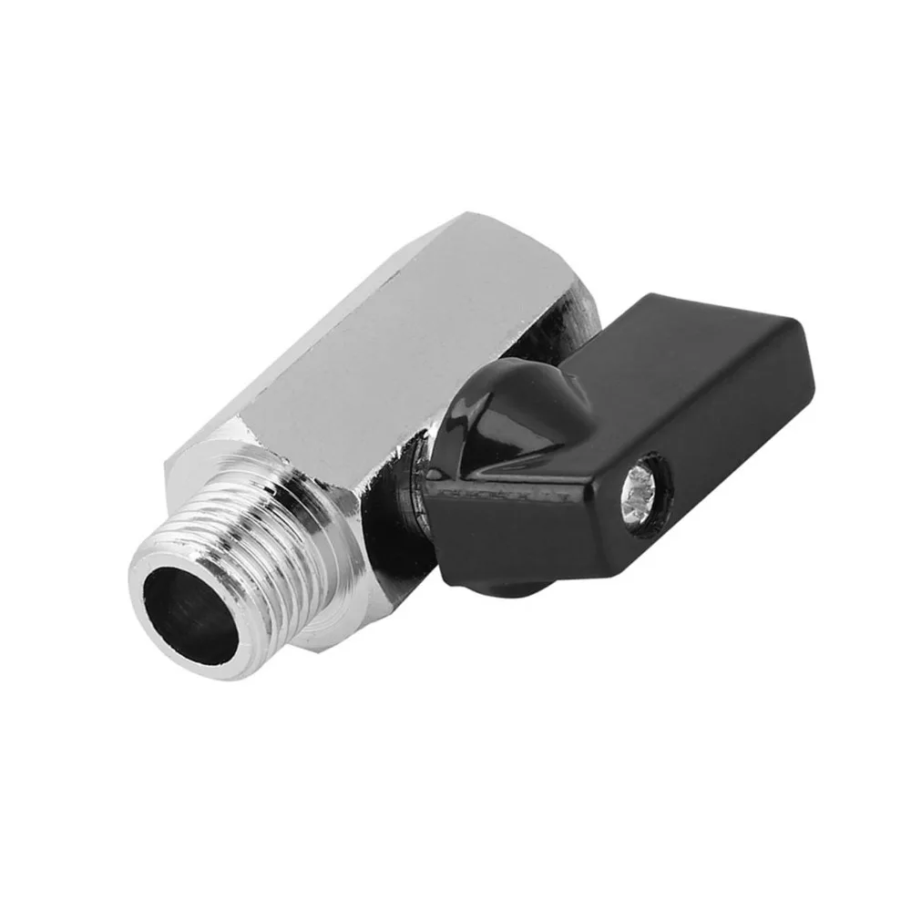 Durable G1/4 Threads Brass Mini Ball Handle Design Mini Size Water Ball Valve Water Cooling Valve Water Cooling System