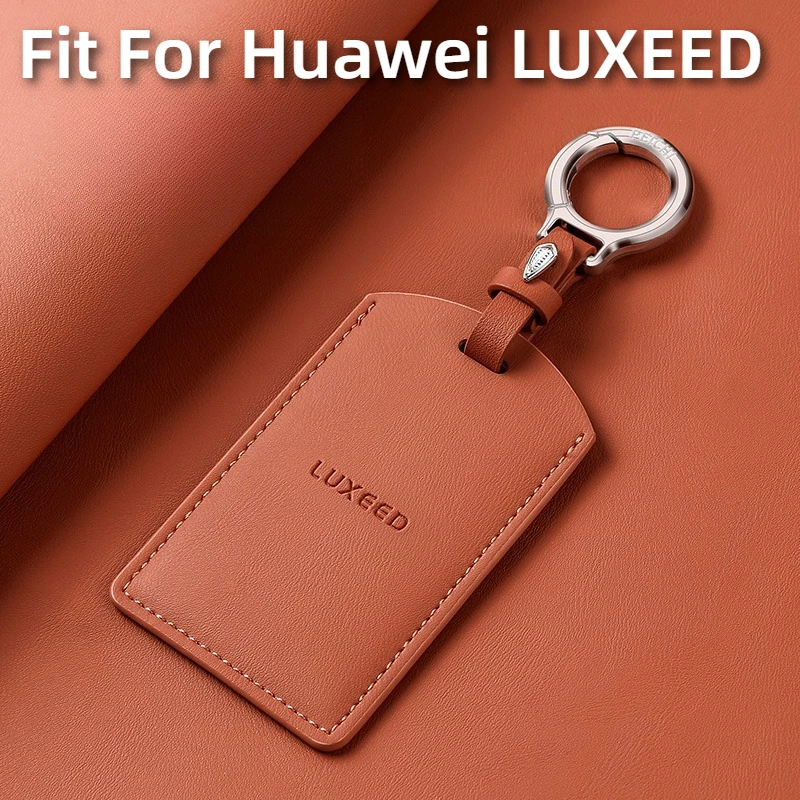 

Fit For Huawei LUXEED S7 R7 Max RS Car Key Card Holder NFC Smart Card Case Suede Protective Shell