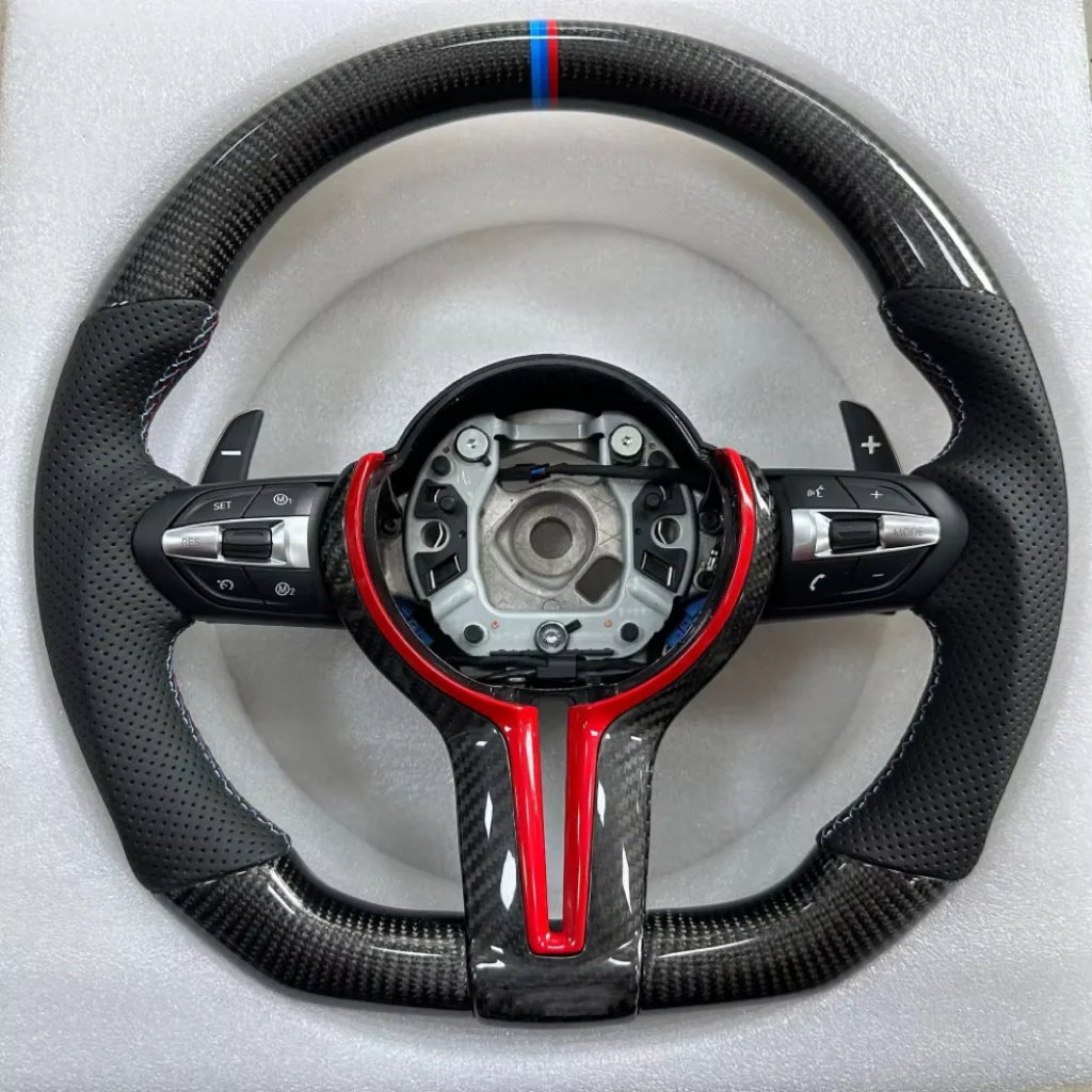 Suitable for BMW carbon fiber steering wheel modification 1234567 series X1X2X3X4X5X6 series F18 F02 F32