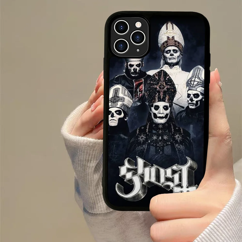 G-Ghost Heavy Metal Band Phone Case Silicone PC+TPU For Samsung S10 20 30 22 23 24 Plus Lite Ultra Cover