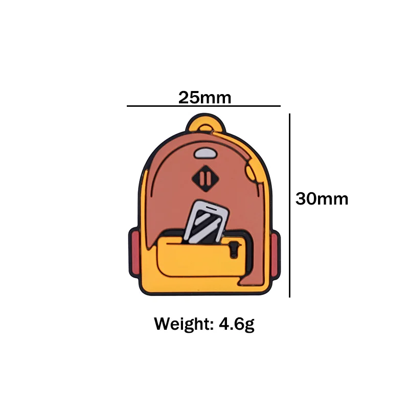 Cuentas de silicona para bebés, accesorios de joyería, regalos de Kawai, morral, juguetes para bebés, pluma de cuerda DIY, cadenas para pezones, 10