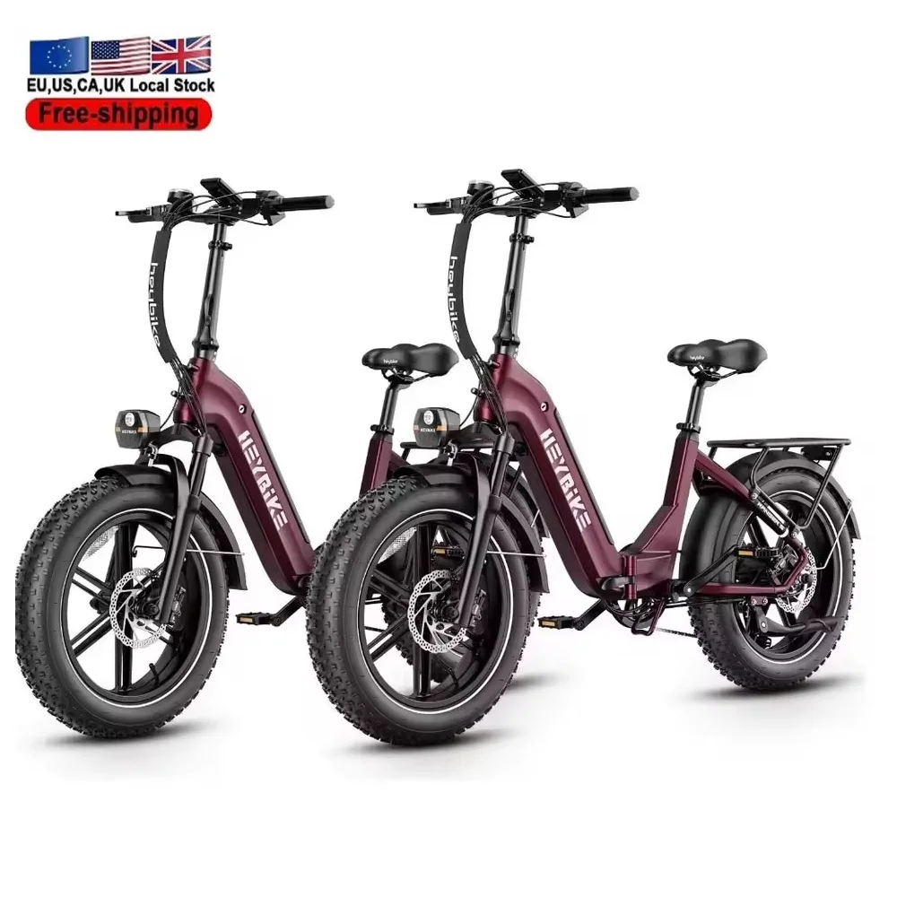 

750W BaFang Motor 48V 20AH Step-Thru Electric Bike for Adults ,35-90miles Full Suspension Ebike 2025 New electric bikes
