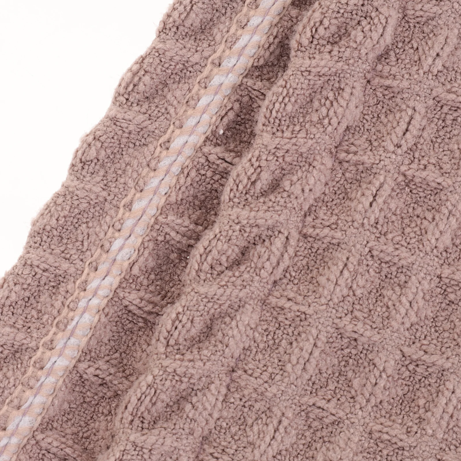 

2Pcs Cotton Hair Drying Towel Wrap Fast Absorbent Hair Turban for Women Smooth Friction Protection Travel Friendly