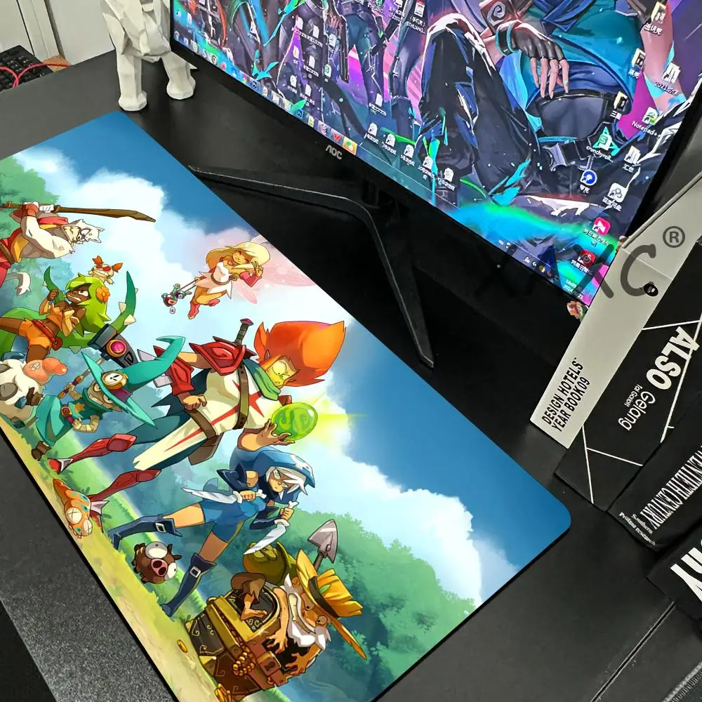 XXL Gaming Thickened Large Writing Pad Non-slip Cushion Mouse Pad for PC Computer Table Dofus Mousepad Large Size Office Student