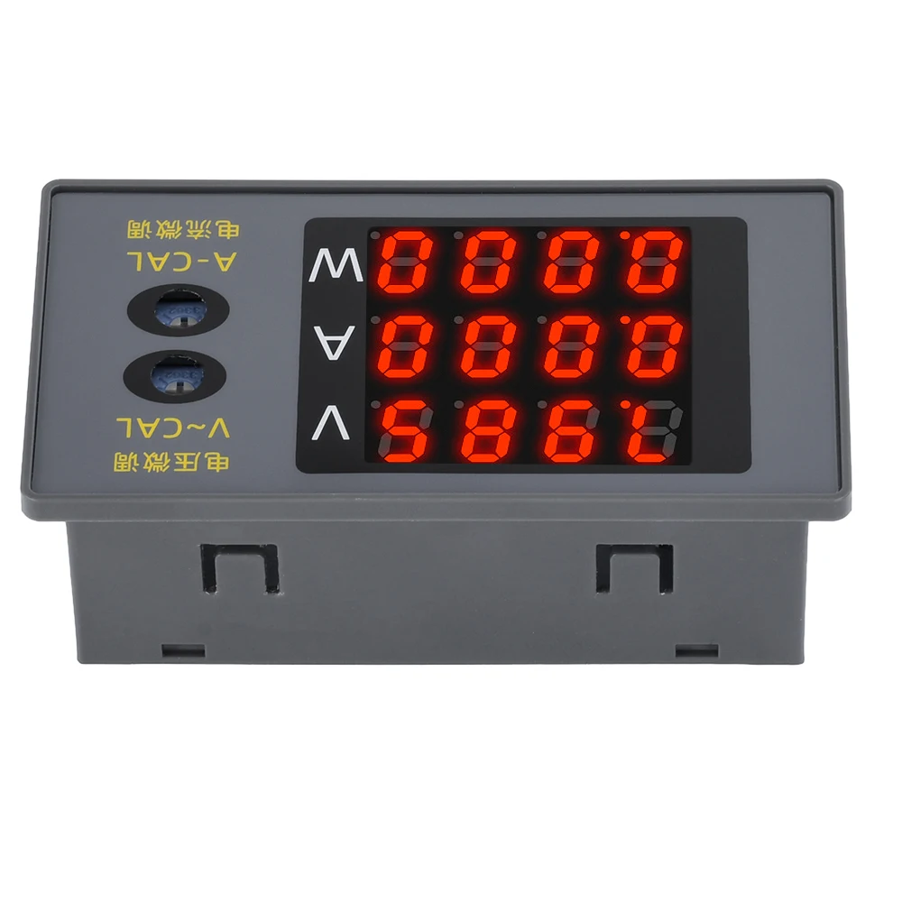 Digital Voltmeter Ammeter Wattmeter Voltage Current Energy Meter DC 0~100V 10A 1000W High Precision Power Meter
