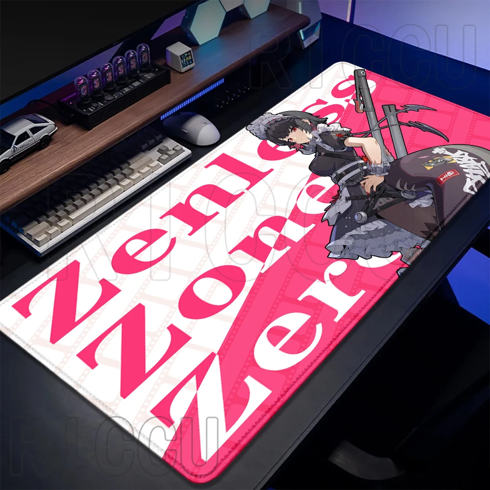 

Hentai ZZZ Gaming Jane Mouse Pad Evelyn Yuzuha Anby Ellen Zenless Zone Zero Keyboard Desk expand Mats XXL Anime Girls Mouse pads