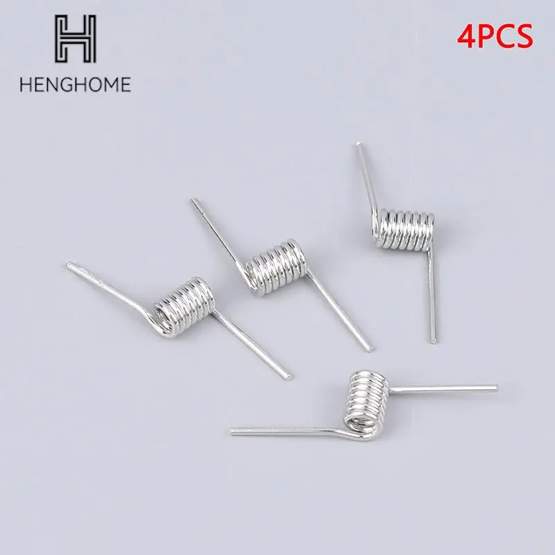 4PCS Large Hair Jaw Clips Special Accessories Steel Torsion Spring Special Torsion Spring V-spring For Hairpin Spring Clip