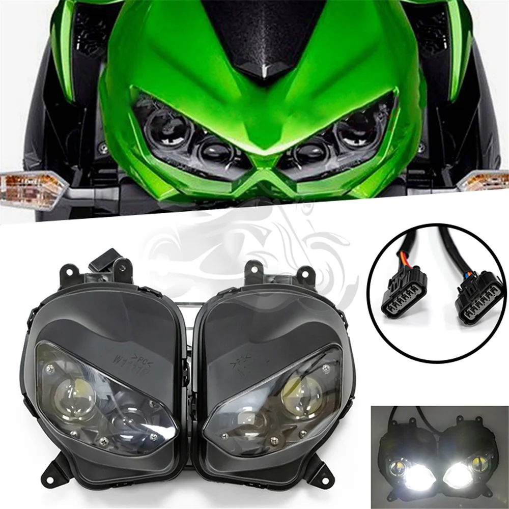 Fit For KAWASAKI Z1000 2014 - 2021 LED Motorcycle Headlight Headlamp Lighting Lamp or Fairing Z 1000 2017 2018 2019 2020