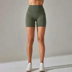 Summer Women Running Scrunch Butt Athletic Workout Yoga Biker Booty Gym Shorts High Waist Fitness Jogger Legging  Sports Pants