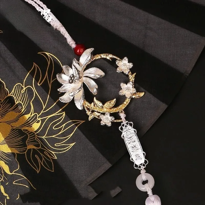 

Xie Lian Cosplay San Lang Anime Heaven Official's Blessing Hua Cheng Accessories Ornament Pendant Role Play Props for Women Men